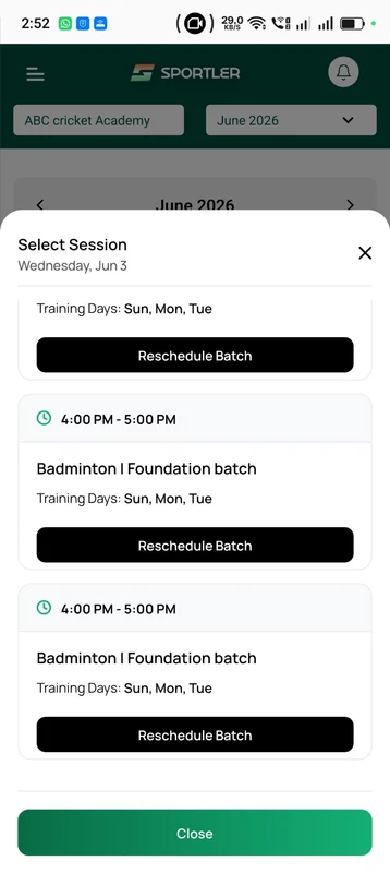Training 2